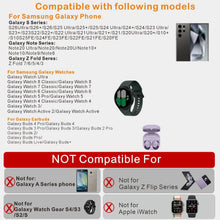 3 in 1 Wireless Charger for Samsung Galaxy S26 Ultra/S25/S24 Stand for Galaxy Watch 9/8/7/6/5 Buds 4/3/Pro Fast Charging Station