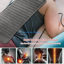 T21C Electric Blanket Throw Heated Blanket Flannel Fast Heating Heating Pad Washable Auto Shut Off Heat Shoulder Wrap