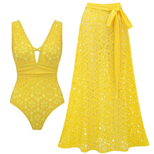 Floral Ruffle Print One Piece Swimsuit Women Beachwear