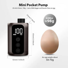 BSCOBBER A5mini Portable Air Pump Portable Rechargeable Wireless Bicycle Accessories Tire Inflator  100PSI High Pressure