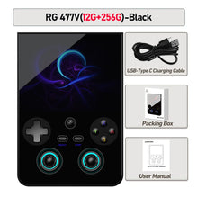 Anbernic RG 477V Retro Handheld Game Console 4.7-inch Touchscreen Dimensity 8300 Android 14 WiFi Bluetooth Hall RGB Joystick Ai