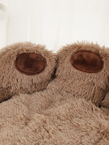 Fluffy Dog Bed Winter Plush Kennel Accessories Pet Products Large Dogs Beds Bedding Sofa Basket Small Mat Cats Big Cushion Puppy