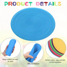 Jouet soucoupe volante interactif en silicone pour chiens et chats, disque volant résistant à la mastication, jeu pour animaux de compagnie idéal pour le dressage des chiots