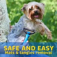 Pet Deshedding Brush Cat Comb Self Cleaning Hair Remover Grooming Tool for Dog and Cats De-Matting Comb Cleaning Pets Supplies