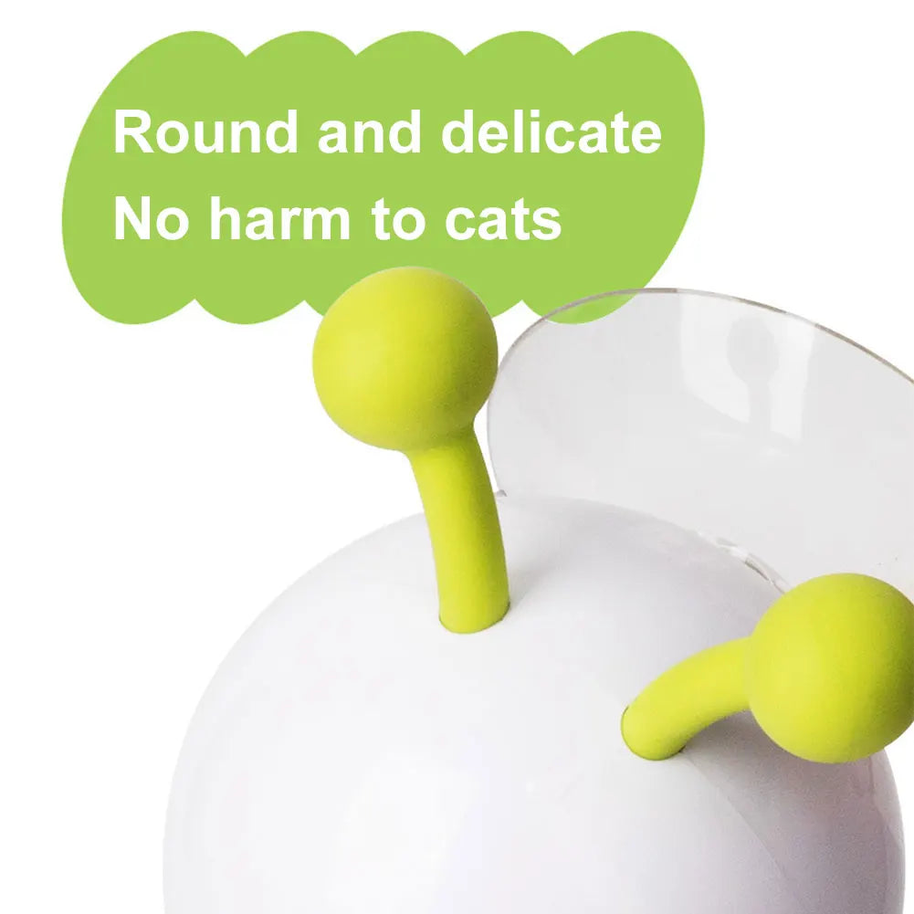 Smart Caterpillar Cat Toy Whack A Mole Cat Toy Interactive Cat Feather Toy Motion Sensor Teasing Cat Toy for Indoor Cats