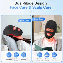 4Colors LED Hat&Face Mask Red Light Therapy LLLT 660nm+850nm Skin Rejuvenation&Whiten Anti Aging Prevent Hair Loss& Nourish Hair