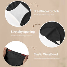 4pcs High Waisted Women's Panties Comfortable Cotton Cross Tummy Tuck Breathable Skin Friendly Drawstring Triangle Pants