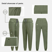 Unisex short sleeved surgical scrub set, skin care and operating room medical staff uniforms, isolation gowns