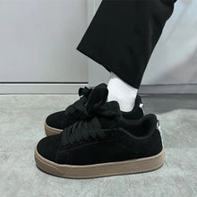 Platform Casual Shoes  Spring Autumn New Men's Fashion Cross Tied Vulcanized Shoes Comfortable Outdoor Non Slip Sneakers