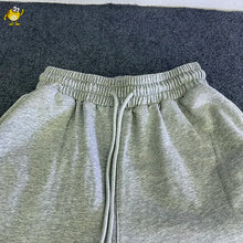 Washed Do Old Black Saint Shorts Men Woman Good Quality Vintage Loose Casual Drawstring Stretch Joggers Streetwear