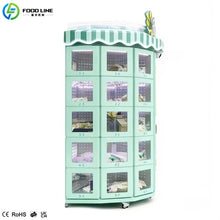 Customize Supplier Factory 30-grid Flower Cabinet Outdoor Fresh Floral Flower Bouquet Vending Machine with 32-inch Touch Screen
