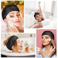 20/50/100pcs Disposable Spa Headbands Soft Non- Elastic Facial Hair Bands For Sauna, Facial Cleansing, Skincare & Makeup