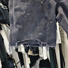 Mens Saint Distressed Denim Shorts Splashed Ink Wash Multi Pocket Loose Casual Streetwear Shorts