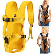 Pet Front Carrier Backpacks Ajustable Hands Free Dog Backpack For Small Mediun Dogs Breathable Cats Outdoor Travel Carrier Bags