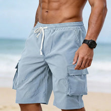 New Summer Shorts for Men, Casual Sporty Multi-Pocket Work Pants, European and American Style, Trendy Outerwear for Sale