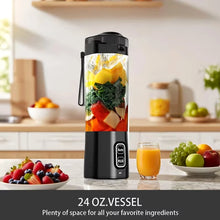 Portable Electric Juice Maker Blender 700ML USB Rechargeable Fruit Mixer 6 Blades Juicer for Shakes Smoothies Fresh Juicing Cup