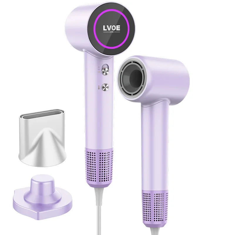 High Speed Anion Hair Dryer Wind 65m/s 1600W 2 Minute Quick Dry Professional Hair Care Negative Ionic Blow Dryer