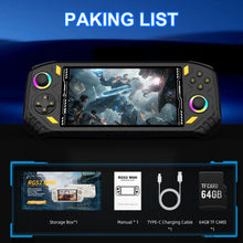 AISLPC RG52 MINI Handheld Game Console 5.5" IPS Screen 2.4G WIFI 22000+Games RK3562 Dual System Portable Handheld Video Player