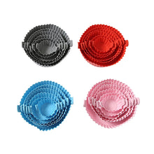 Air Fryer Silicone Tray Baking Mat Fried Basket Liner Pot Holder Grill Pan Replacement Bakeware Pizza Pan for Healthy Cooking