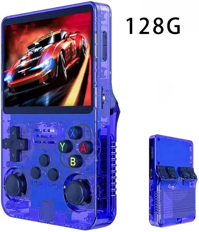R36S Retro Handheld Console — 3.5" Screen, Perfect Kids Gift