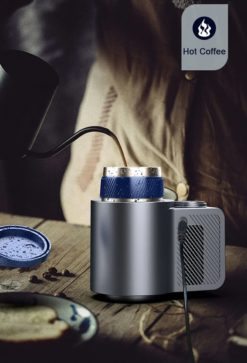 Smart 2 In 1 Car Heating Cooling Cup for Coffee Miik Drinks Electric Beverage Warmer Cooler Holder Travel Mini Car Refrigerator