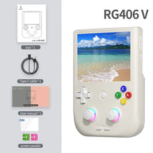  RG 406v Handheld Game Console 4" IPS Touch Screen Android13 5500mAh Battery RG406V Retro Video Game Support 1080p WiFi