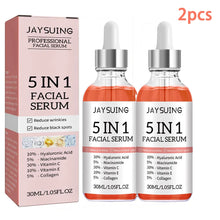 5 In 1 Face Serum Vitamin C Moisturizing Whitening Anti Wrinkle Aging Niacinamide Hyaluronic Acid Facial Serum SkinCare 30ml