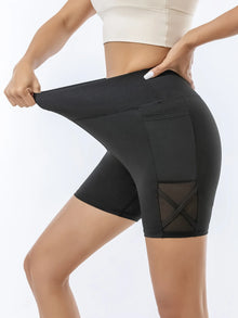 Women's Sports Yoga Shorts Summer Thin High Waist Butt Lifting 3-Inch Running Cycling Shorts Outdoor Pilates Fitness Pants