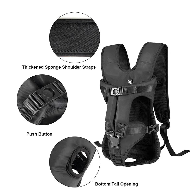 Chest Pet Bag Wrapping Large Dog Backpack, Convenient to Carry when going out, New Product