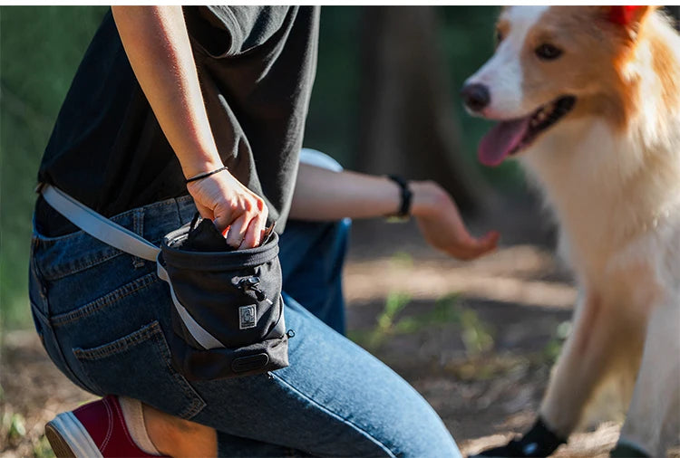 Truelove Adjustable Dog Poop Bag Dispenser Solid Training Waist Puppy Toy Accessory Storage Holder Versatile Travel Tool TLT2052