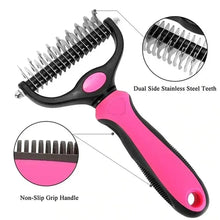 Pet Deshedding Brush Cat Comb Self Cleaning Hair Remover Grooming Tool for Dog and Cats De-Matting Comb Cleaning Pets Supplies