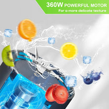 Electric Portable Juicer Fresh Fruit Mixer 700ML Multifunctional USB Rechargeable Shakes Smoothie Blender Outdoor Mixing Cup