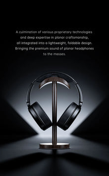 FiiO JT7 Over-Ear Planar Magnetic Audiophile HIFI Headphones with 95x86mm Planar Driver,Adjustable Headband,4.4mm/3.5mm Cable
