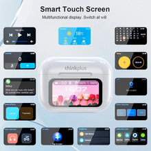 Original Thinkplus TWS Wireless Bluetooth Earphones Noise Canceling Headsets Full Color Touch Screen Headphones Hi-Fi Earbuds