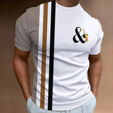 T-shirt rétro pour homme à imprimé 3D, vêtement décontracté quotidien, t-shirt de créateur à manches courtes, haut à col rond, coupe ample oversize, style punk