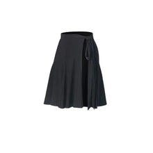 Black Leopard Wrap Latin Dance Skirt For Women Ballroom