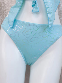 Metal Star Tankini Halter Bikini Set For Women Swimwear