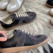 Retro GAT Sneakers Handmade Genuine Leather German Army Trainers Luxury Soft Flat Casual Shoes Men Women Spring Autumn Walking