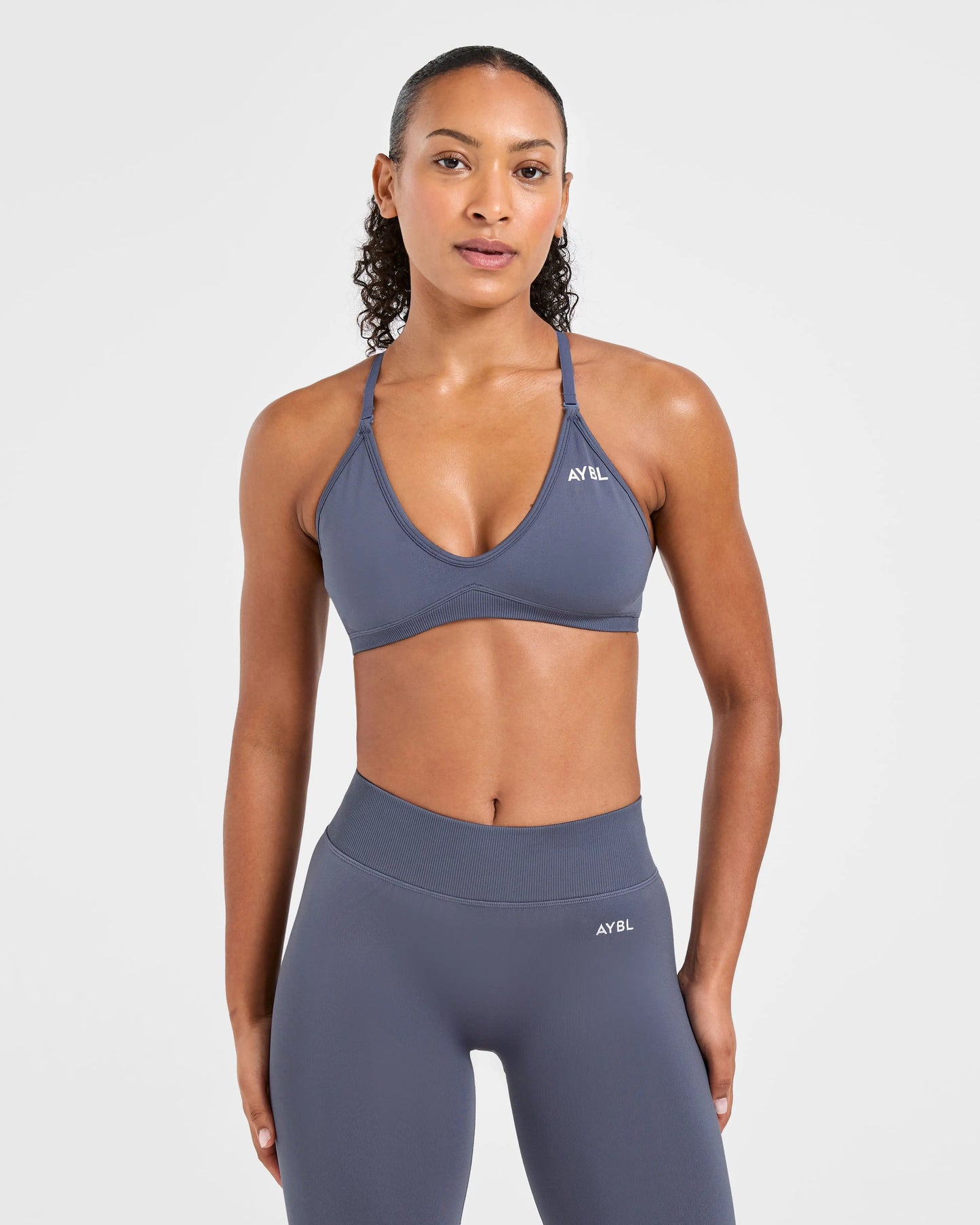 2 Pieces Set Adapt Seamless Strappy Sports Bra Leggings Set Yoga Fitness Set Women Workout Running Sports Leggings Gym Suit