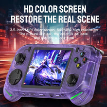 RX6H Retro Handheld Game Console Linux System 3.5 Inch IPS Screen Portable Pocket Video Player 64GB 128GB Games Kid Gift