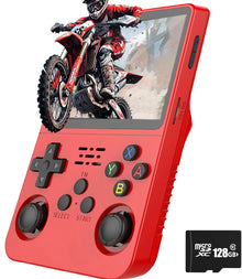 R36S Retro Handheld Console — 3.5" Screen, Perfect Kids Gift