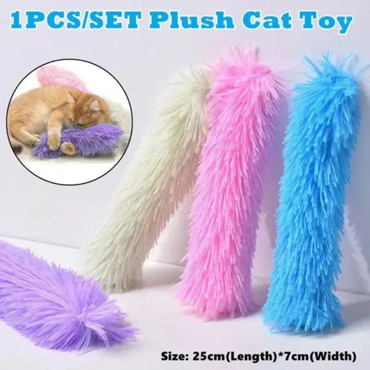 1Pc Cat Pillow Plush Pillow Pet Supplies Cat Toys Bite Interactive Self Hi with Catnip Paper Cat Toys