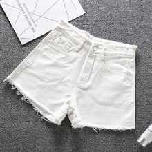2026 New Summer Shorts Women Jeans High-waisted Denim Short Pants Female Rough-selvedge Outside Casual Sports Shorts Loose Jeans