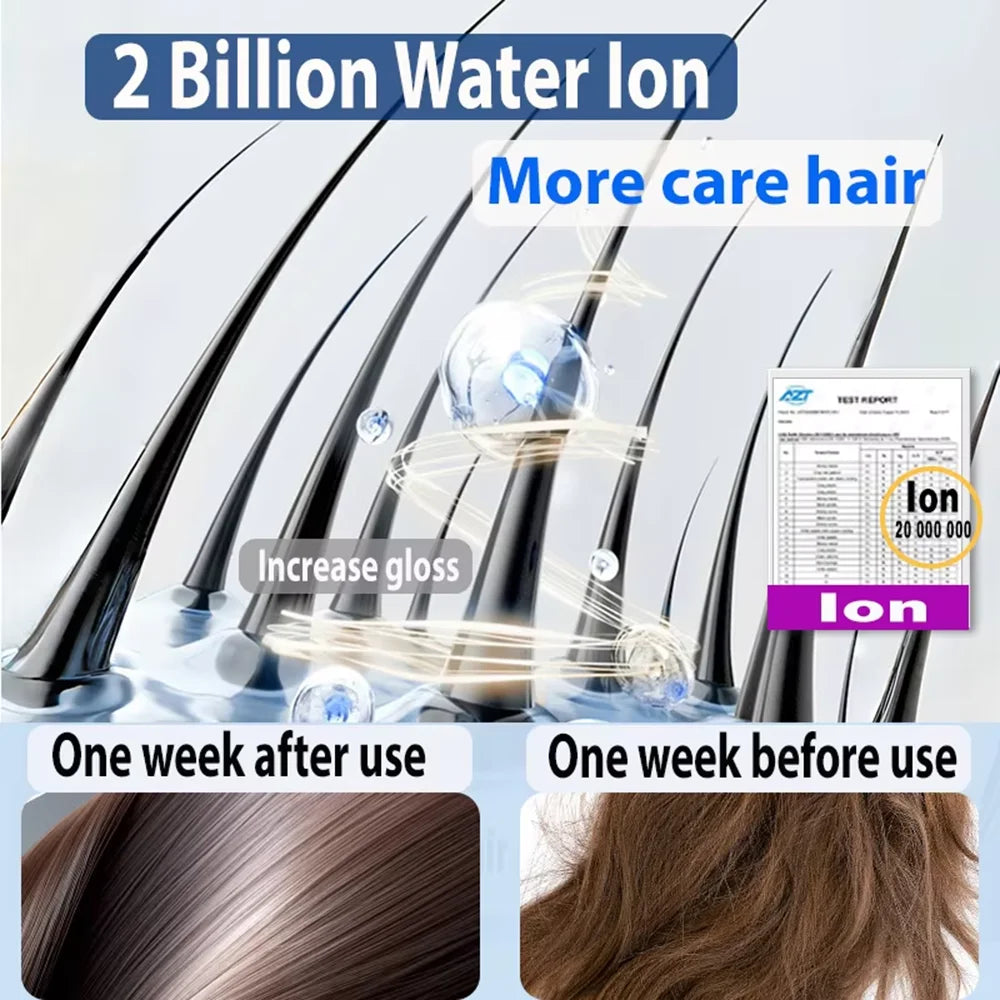 Six in One Hair Dryer with Negative Ions Air Wrap Curlers