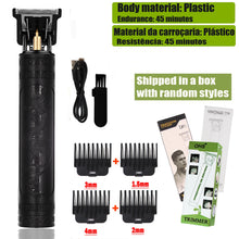 T9 Hair Clipper 0mm Barber Shaver Beard Trimmer Electric