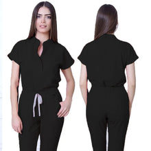 Hot Selling Quick Drying Nurse Stretch Scrubs Sets for Women Summer Sleeves Hospital Nursing Scrubs Uniforms Medical Work Wear