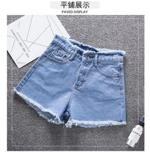 2026 New Summer Shorts Women Jeans High-waisted Denim Short Pants Female Rough-selvedge Outside Casual Sports Shorts Loose Jeans