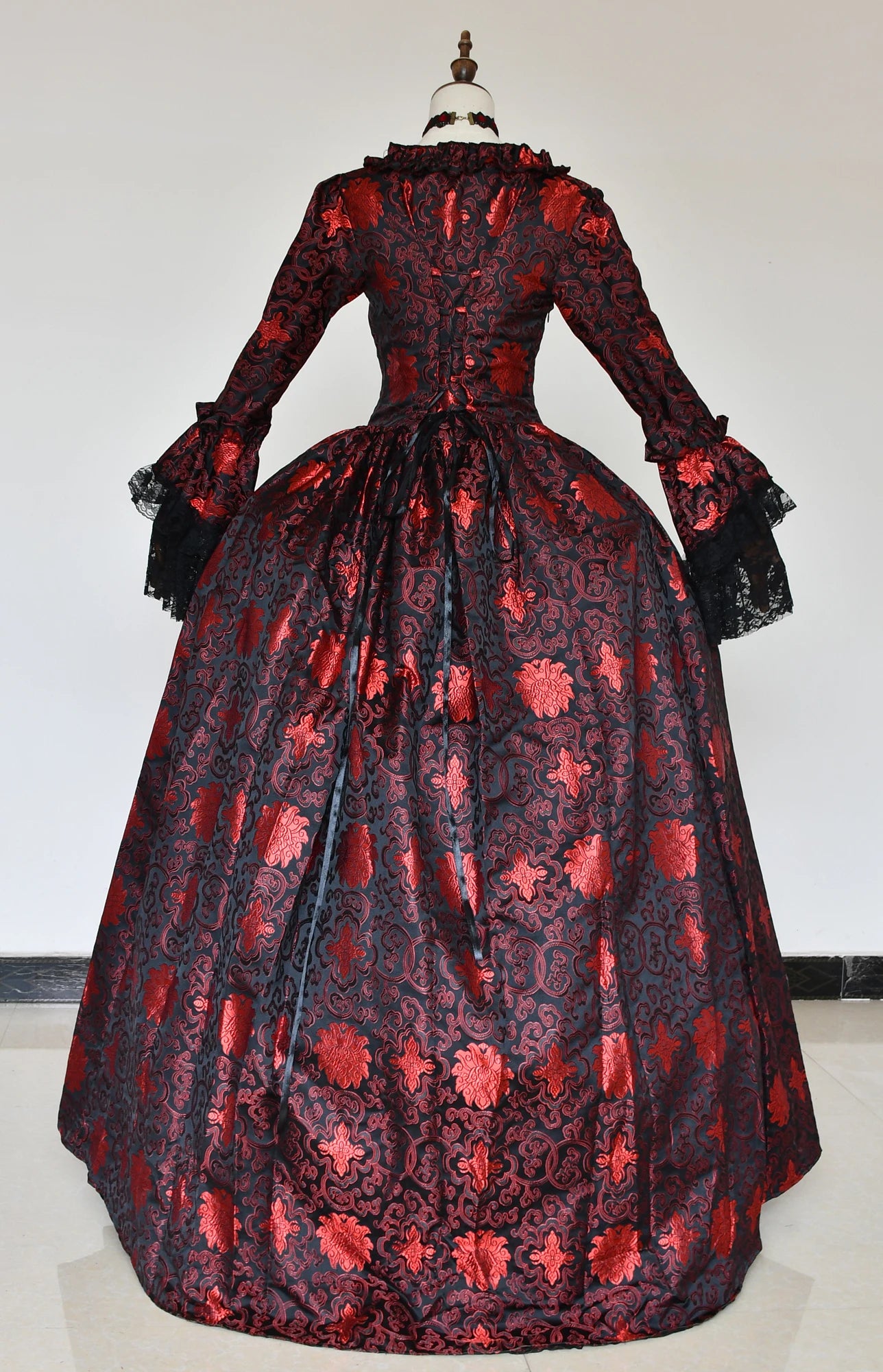 18th Century Women Marie Antoinette Dresses Long Victorian Rococo Gowns Historical Theater Clothing