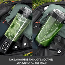 Portable Electric Juice Maker Blender 700ML USB Rechargeable Fruit Mixer 6 Blades Juicer for Shakes Smoothies Fresh Juicing Cup
