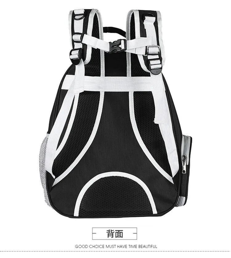 Pet carrying bag space  Space capsule dual-shoulder backpack  Breathable transparent backpack  Cat and dog transportation bag
